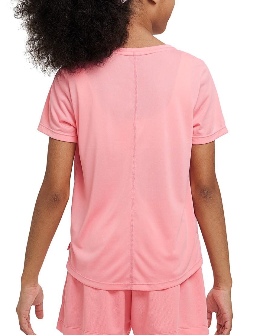 Girls' Nike Dri-FIT One Training Tee :Coral Chalk – iRUN Singapore