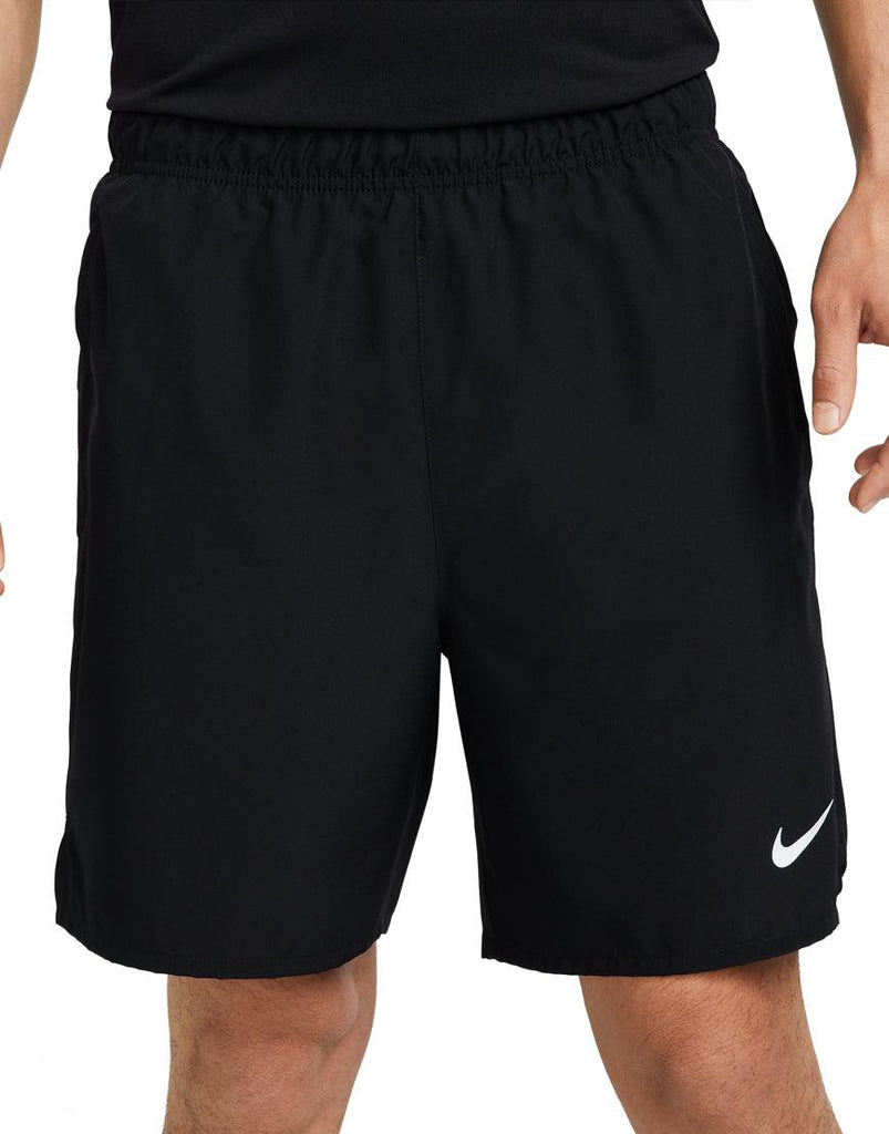Nike Men's DriFIT Challenger 7in Brief Lined Shorts :Black - iRUN Singapore