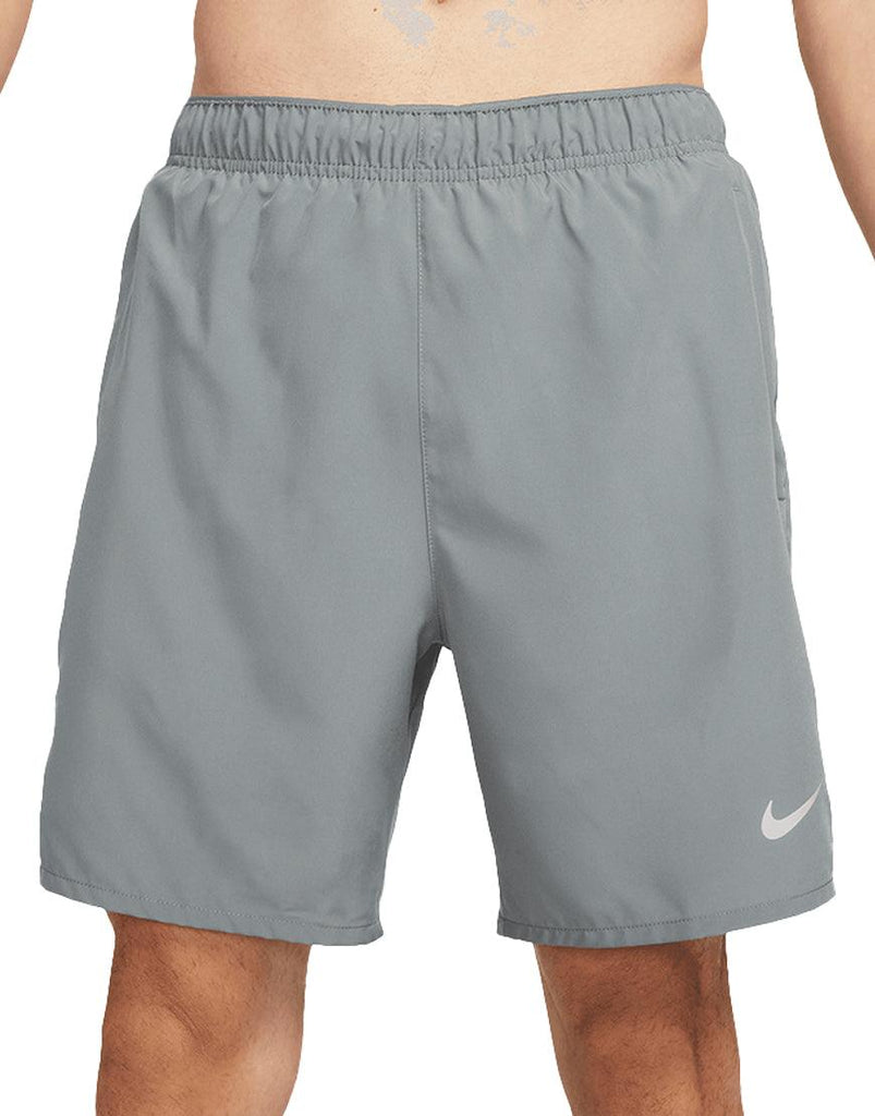 Nike Men's DriFIT Challenger 7in Shorts :Smoke Grey - iRUN Singapore