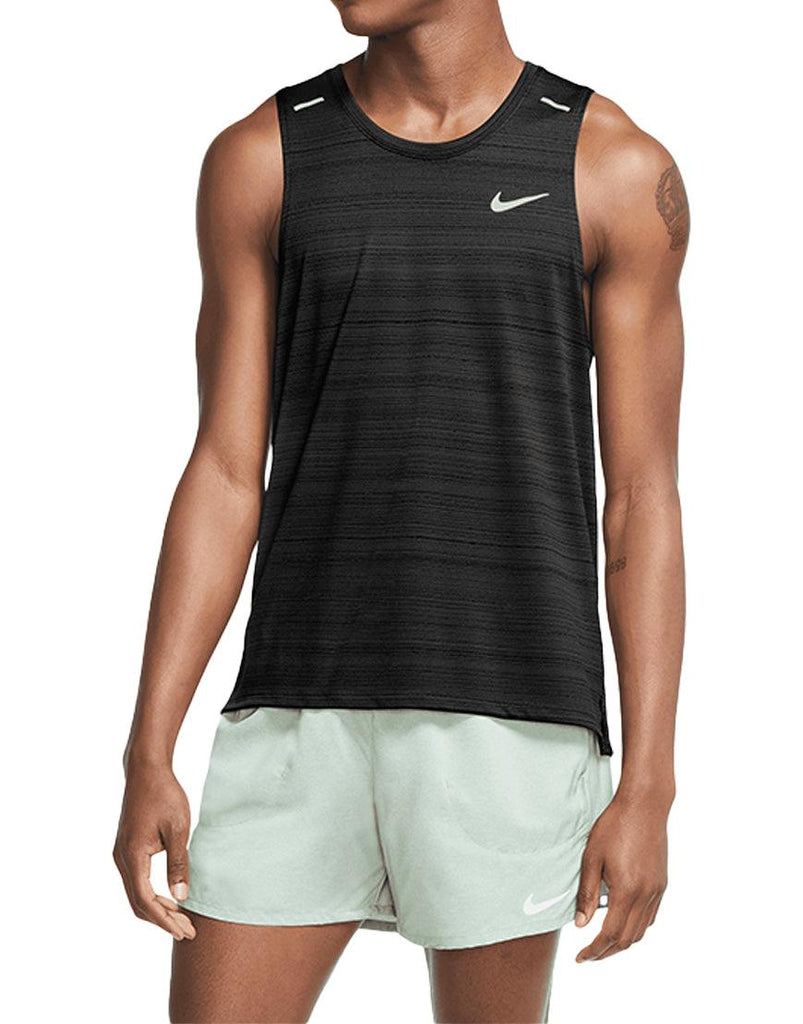 Nike Men's DriFIT Miler Tank :Black - iRUN Singapore