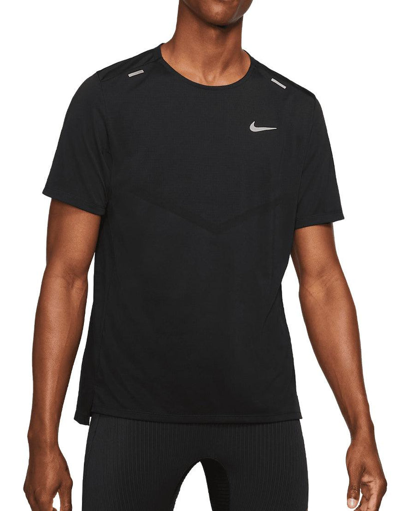 Nike Men's DriFIT Rise 365 Top :Black - iRUN Singapore