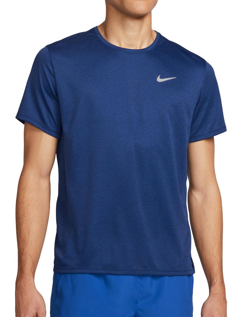 Men's Nike Dri-FIT UV Miler SS Running Tee :Midnight Navy – iRUN Singapore