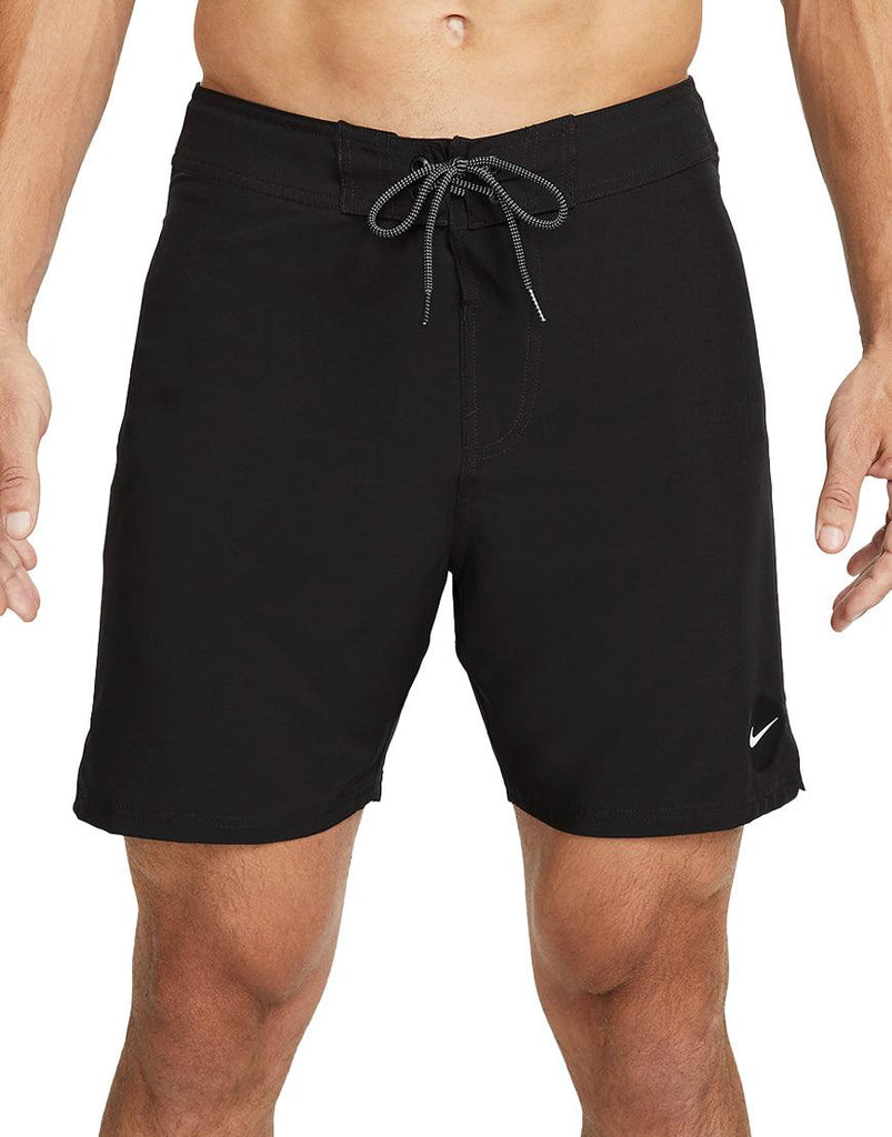 Nike Men's Essential 7in Swim Board Shorts :Black - iRUN Singapore