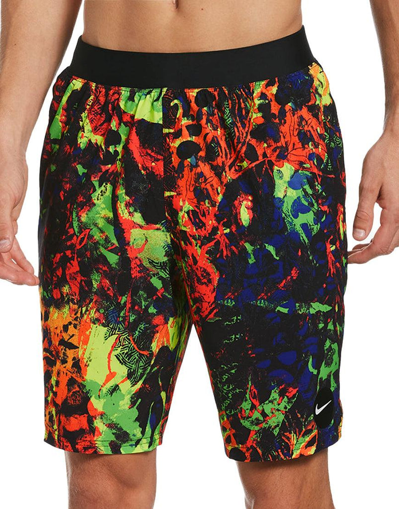 Nike Men's Seascape Lap 9in Swim Shorts :Multi - iRUN Singapore