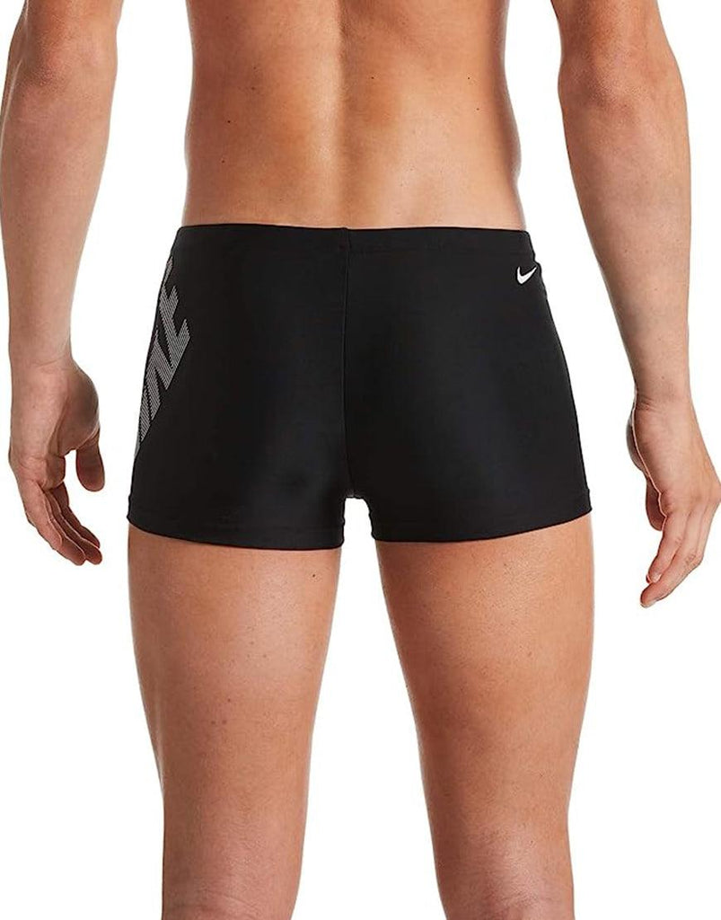 Men's Nike Square Leg Swimsuit Black iRUN Singapore