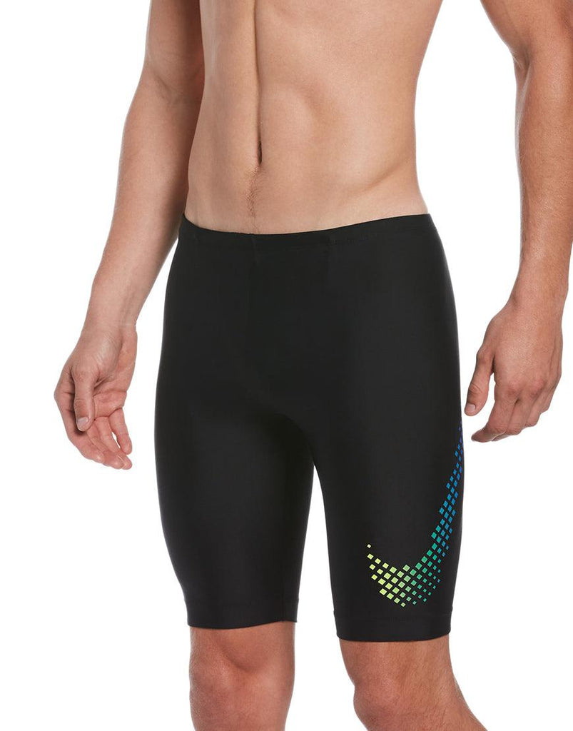 Nike Men's Swoosh Swim Jammer :Volt - iRUN Singapore