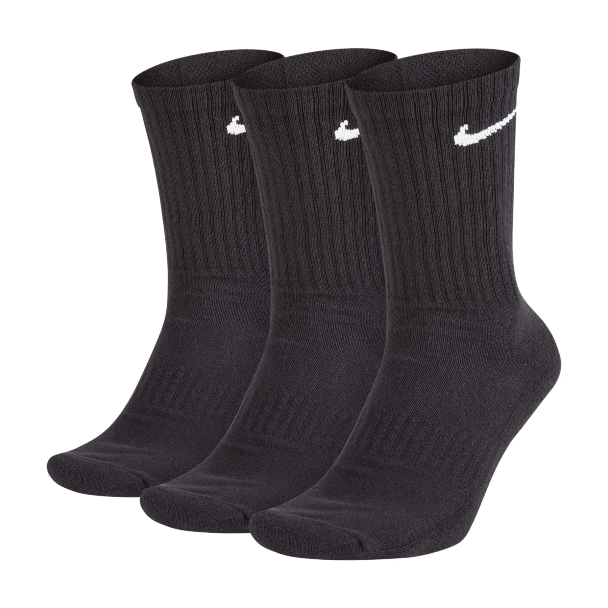 White nike store mid socks