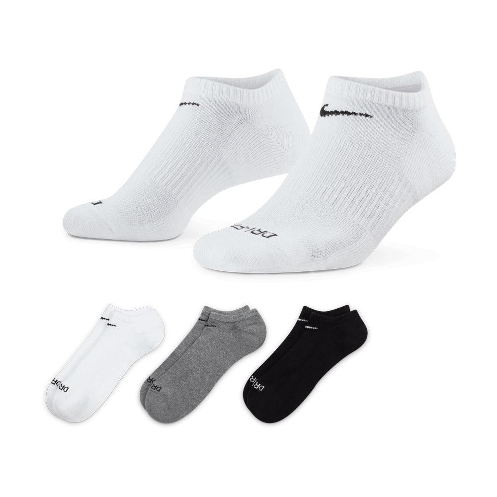 Nike Nike Everyday Plus Cushion Training No Show Socks (3 Pairs) - iRUN Singapore