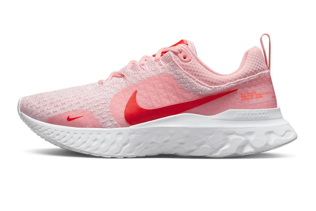 Nike React Infinity Run Flyknit 3 Women's :Medium Soft Pink - iRUN Singapore
