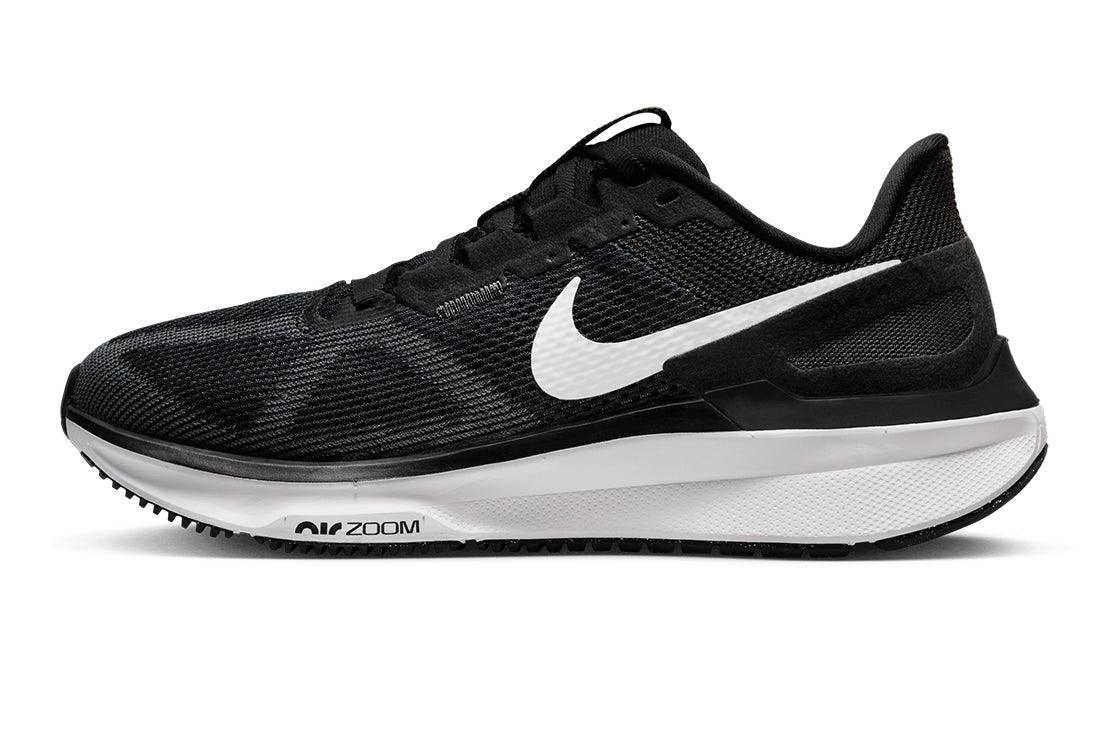 Women's Nike Structure 25 Shoes :Black | Dark Smoke Grey – iRUN Singapore