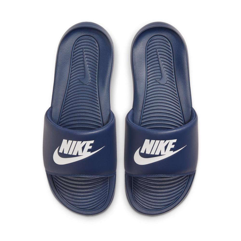 Nike sliders cheap men white