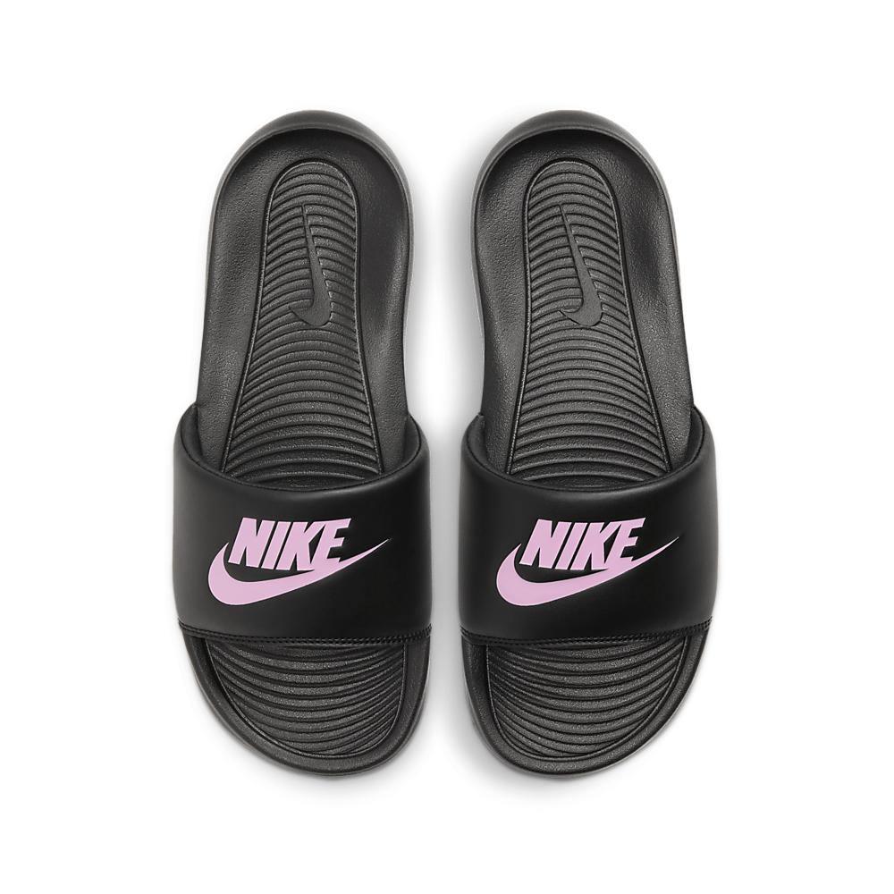 Nike Victori One Slide Women's :Black | Light Arctic Pink - iRUN Singapore