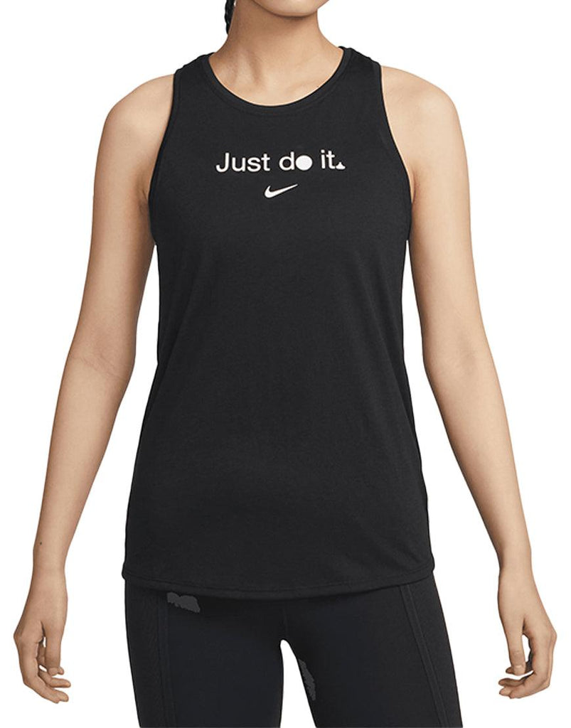 Nike Women's DriFIT Yoga Tank :Black - iRUN Singapore