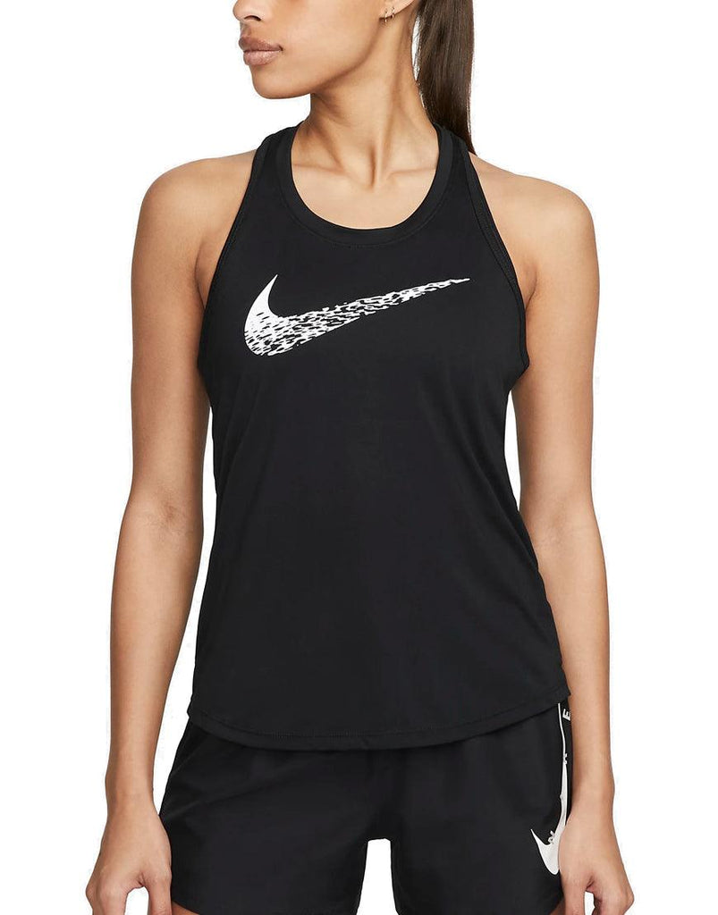 Women's Nike Swoosh Run Tank :Black White – iRUN Singapore