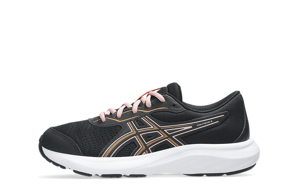 Contend 9 (GS) Older Kids' :Black | Sun Peach