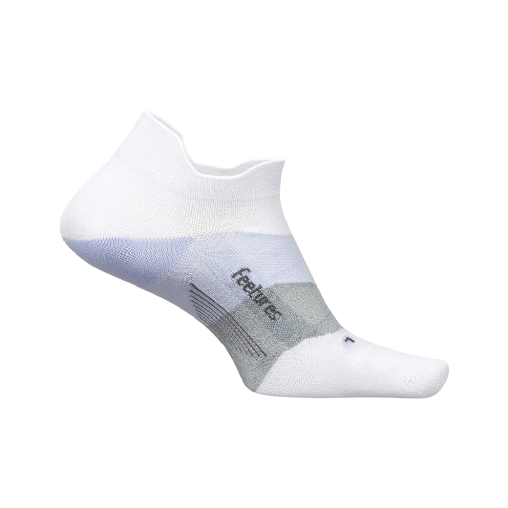 Feetures Elite Ultra Light No Show Tab :White Lilatech