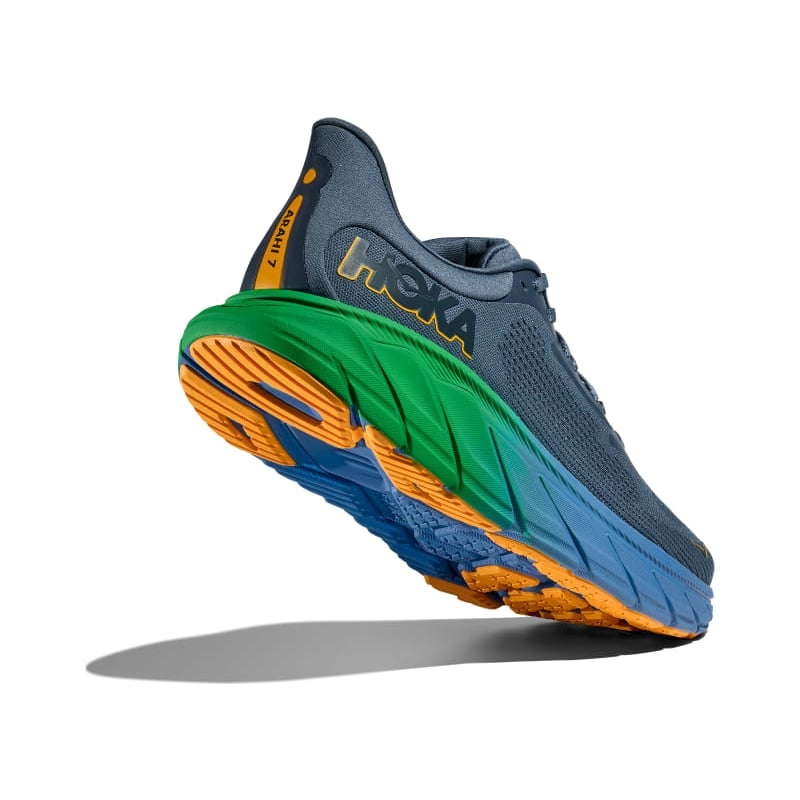 Men's Hoka Arahi 7 (Wide) :Thunder Cloud | Stormy Skies – iRUN