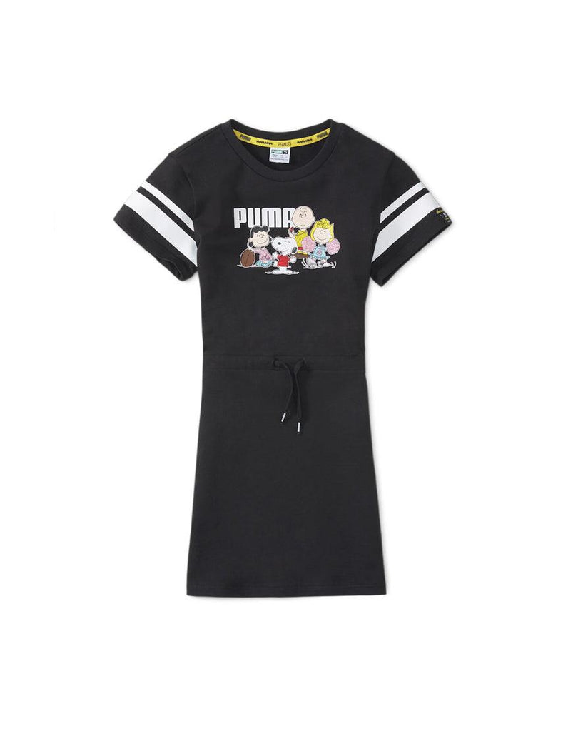 Puma Kids' Puma x Peanuts Dress :Black - iRUN Singapore