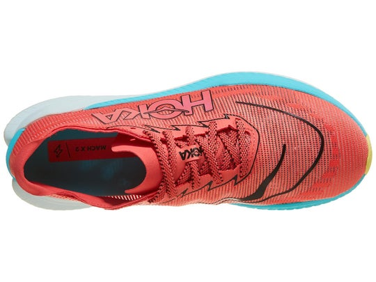 Men's Hoka Mach X 2 :Grapefruit | Electric Coral – iRUN Singapore