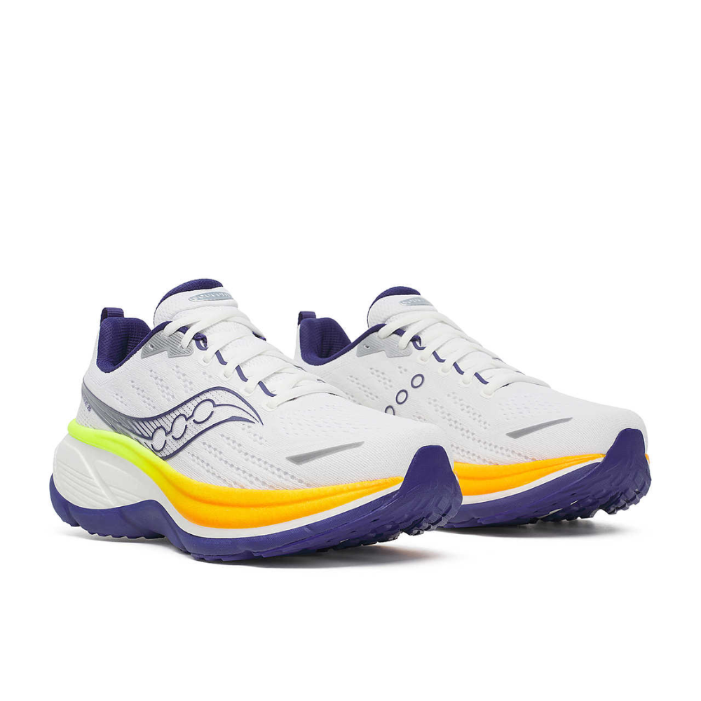 Men's Saucony Hurricane 25 Running Shoes :White | Frigid – iRUN