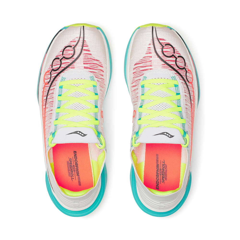 Men's Saucony Endorphin Elite 2 Racing Shoes :White | Mutant – iRUN ...