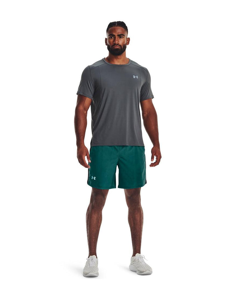 Under armour teal outlet shorts