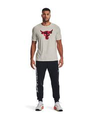 Men's Under Armour Project Rock Brahma Bull Tee :Ivory – iRUN