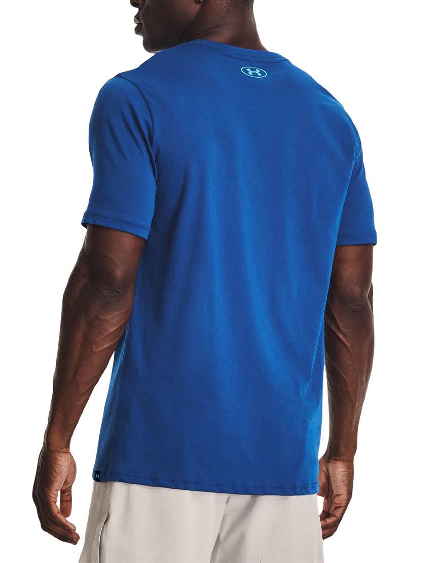 Men's Under Armour Project Rock Training Tee :Blue Mirage – iRUN