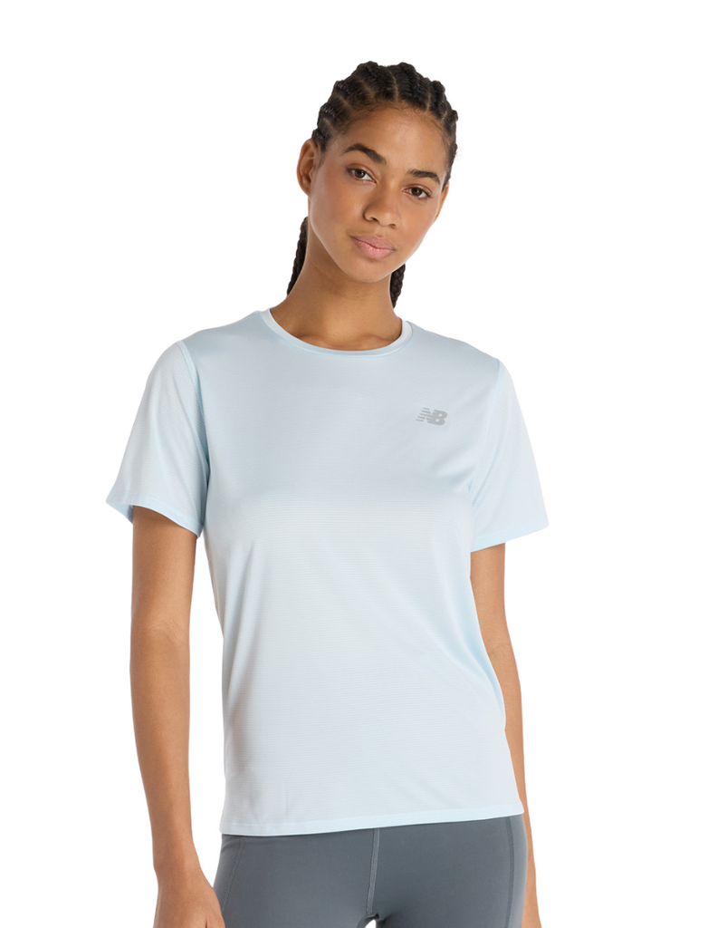 Women's Performance Run Tee :Frosted Glass