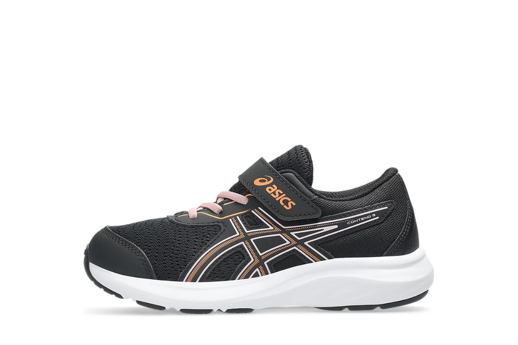 Contend 9 (PS) Younger Kids' :Black | Sun Peach