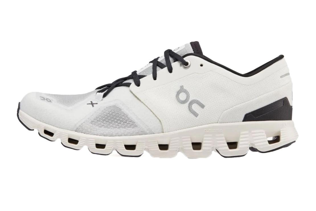 Men's On Cloud X 3 Shoes :Ivory | Black – iRUN Singapore